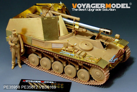 Voyager Model PE35958 1/35 WWII German Self-Propelled Howitzer "Wespe" Basic Set (Tamiya 35200, 35358)