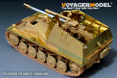 Voyager Model PE35958 1/35 WWII German Self-Propelled Howitzer "Wespe" Basic Set (Tamiya 35200, 35358)