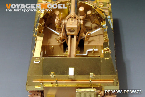 Voyager Model PE35958 1/35 WWII German Self-Propelled Howitzer "Wespe" Basic Set (Tamiya 35200, 35358)