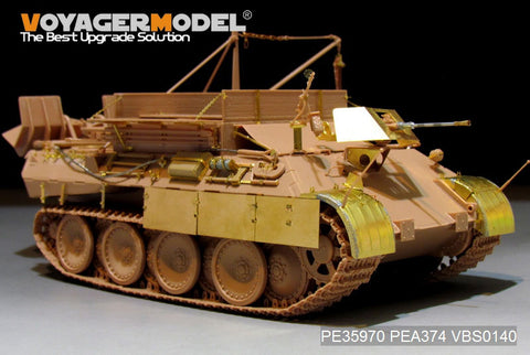 Voyager Model PE35970 1/35 WWII German Bergepanther Ausf. A (Late-model Panther G tool holders) Basic Set (for MENG SS-015)