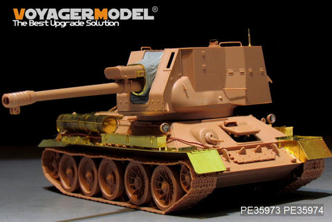 Voyager Model PE35973 1/35 Egyptian Army T-34/122 Self-Propelled Gun Basic (for RFM 5013)