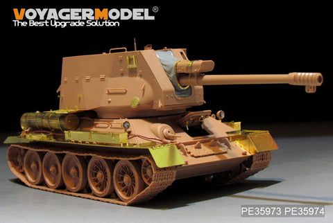 Voyager Model PE35973 1/35 Egyptian Army T-34/122 Self-Propelled Gun Basic (for RFM 5013)