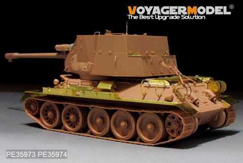 Voyager Model PE35973 1/35 Egyptian Army T-34/122 Self-Propelled Gun Basic (for RFM 5013)