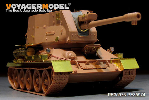 Voyager Model PE35973 1/35 Egyptian Army T-34/122 Self-Propelled Gun Basic (for RFM 5013)