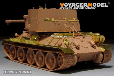 Voyager Model PE35973 1/35 Egyptian Army T-34/122 Self-Propelled Gun Basic (for RFM 5013)