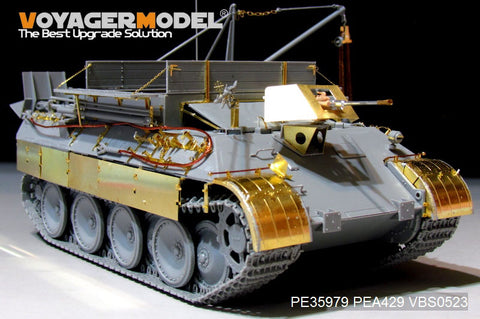 Voyager Model PE35979 1/35 WWII German Bergepanther Ausf. A (Early Version, Panther A Tool Holders) Basic Set (for Takom 2101)