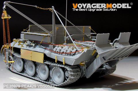 Voyager Model PE35979 1/35 WWII German Bergepanther Ausf. A (Early Version, Panther A Tool Holders) Basic Set (for Takom 2101)