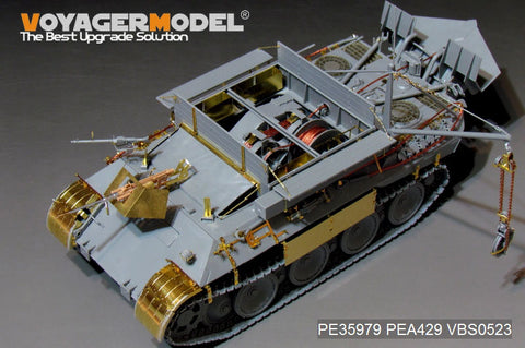 Voyager Model PE35979 1/35 WWII German Bergepanther Ausf. A (Early Version, Panther A Tool Holders) Basic Set (for Takom 2101)
