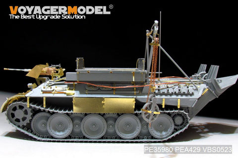 Voyager Model PE35980 1/35 WWII German Bergepanther Ausf. D (Late Version, Panther G Tool Holders) Basic Set (for Takom 2101)