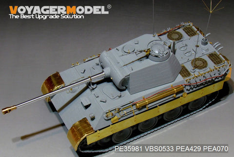 Voyager Model PE35981 1/35 WWII German Panther Ausf. A Tank - Basic (Takom 2098, 2099, 2100, 2108)