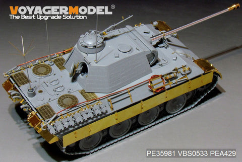 Voyager Model PE35981 1/35 WWII German Panther Ausf. A Tank - Basic (Takom 2098, 2099, 2100, 2108)