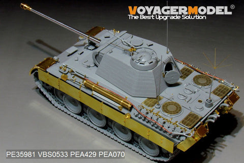 Voyager Model PE35981 1/35 WWII German Panther Ausf. A Tank - Basic (Takom 2098, 2099, 2100, 2108)