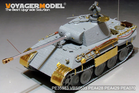 Voyager Model PE35983 1/35 WWII German Panther Ausf. D Late Production Basic (for Takom 2104)