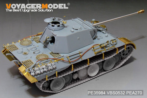 Voyager Model PE35984 1/35 WWII German Panther Ausf. A Tank Early Production Basic (Takom 2097)