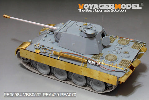 Voyager Model PE35984 1/35 WWII German Panther Ausf. A Tank Early Production Basic (Takom 2097)