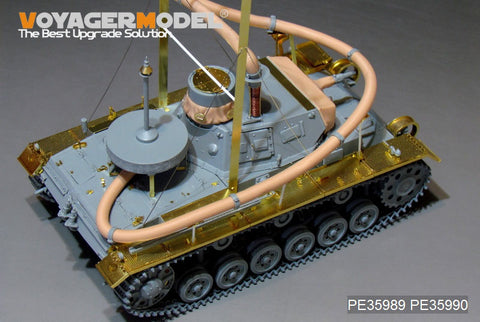 Voyager Model PE35989 1/35 WWII German Panzer III Submersible Tank Ausf. F "Operation Sea Lion" Basic (for Dragon 6877/6717)