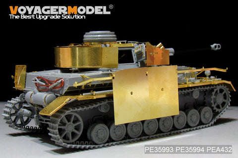 Voyager Model PE35993 1/35 WWII German Panzer IV Ausf. G (Late Production) Basic Set (for Border 35001)