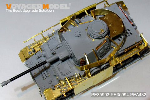 Voyager Model PE35993 1/35 WWII German Panzer IV Ausf. G (Late Production) Basic Set (for Border 35001)