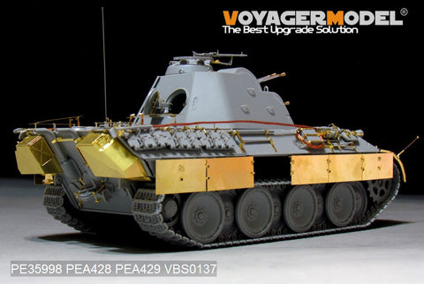 Voyager Model PE35998 1/35 WWII German Flakpanzer V FlaKvierling 20mm MG 151/20 Basic (Takom 2105)