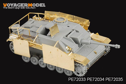 Voyager Model PE72033 1/72 WWII German StuG III Ausf. G Early Production Basic Set (Dragon 7283)