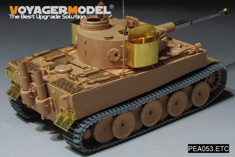 Voyager Model PEA053 1/35 German Tiger I (Initial Production) No. 100 Stowage Bin (Dragon 6252/6600)