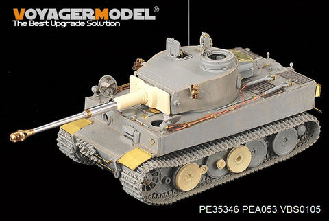 Voyager Model PEA053 1/35 German Tiger I (Initial Production) No. 100 Stowage Bin (Dragon 6252/6600)