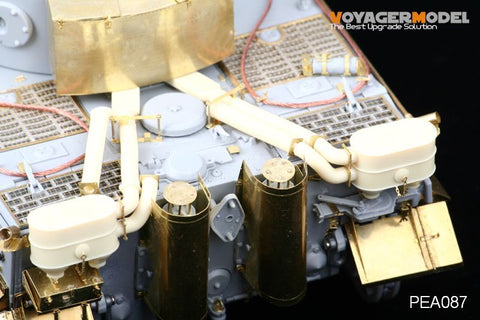 Voyager Model PEA087 1/35 Tiger I Early Production Air Cleaner (Late Version) (Universal)