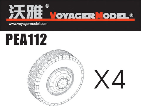 Voyager Model PEA112 1/35 Sd.Kfz.234 Road Wheel Pattern 3 (Dragon)