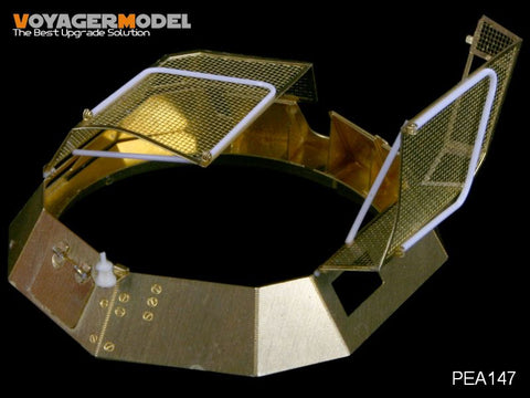 Voyager Model PEA147 1/35 WWII German Sd.Kfz.222 & Sd.Kfz.250/9 Turret Grenade-Protection Mesh - Type 3 (Tamiya 35270/35115)