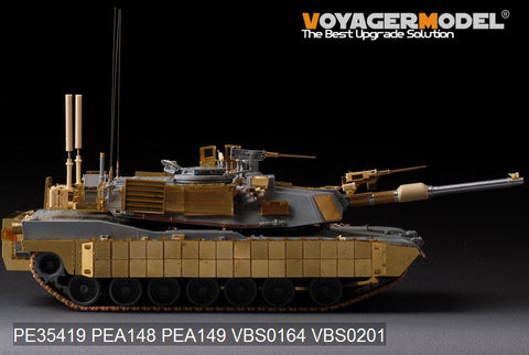 Voyager Model PEA149 1/35 Modern US Army M1A2 TUSK Slat Armor (Dragon 3536)