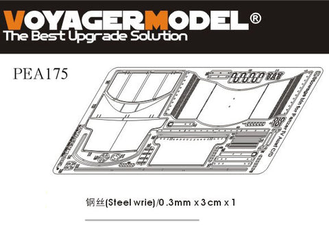 Voyager Model PEA175 1/35 WWII German Panzer IV Stowage Bin (Types B/C/D) (Universal)