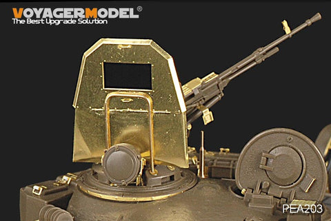 Voyager Model PEA203 1/35 Modern Russian T-72 Anti-Fragmentation Shield & NSVT 12.7mm Machine Gun (Universal)