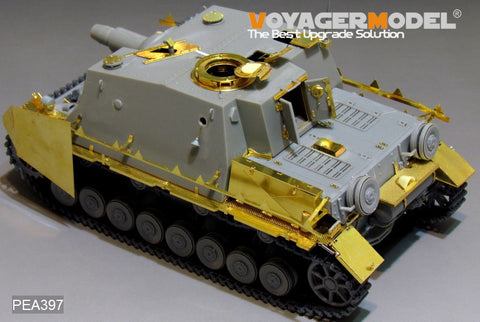 Voyager Model PEA397 1/35 WWII German Sturmpanzer Brummbär Late Production Schürzen Set (for Dragon 6026/6081/9117)