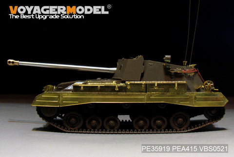 Voyager Model PEA415 1/35 WWII British Archer Self-Propelled Gun Detail-Up Parts Set (for Tamiya 35356)