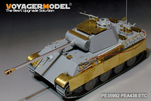 Voyager Model PEA438 1/35 WWII German Panther A/G (Pz.Rgt. 26) Anti-Aircraft Armor (Takom 2119, 2120, 2121)