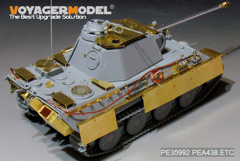 Voyager Model PEA438 1/35 WWII German Panther A/G (Pz.Rgt. 26) Anti-Aircraft Armor (Takom 2119, 2120, 2121)