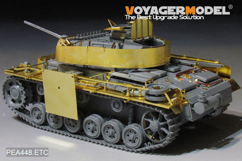 Voyager Model PEA448 1/35 WWII German Army Panzer III Ausf. M/N Additional Armor (for Takom)