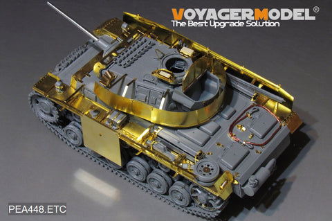 Voyager Model PEA448 1/35 WWII German Army Panzer III Ausf. M/N Additional Armor (for Takom)