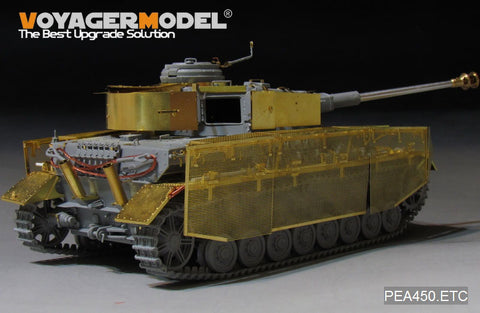 Voyager Model PEA450 1/35 WWII German Army Panzer IV Ausf. J "Thoma Shields" Wire Mesh Schürzen (Late Type) (for Border 35008)
