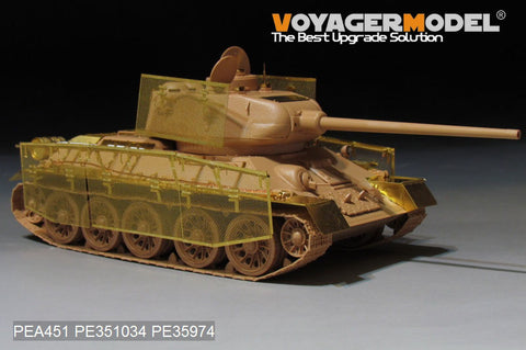 Voyager Model PEA451 1/35 WWII Russian T-34/85 "Thoma Shield" Wire Mesh Schürzen (Universal)
