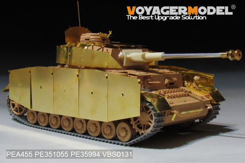Voyager Model PEA455 1/35 WWII German Panzer IV Ausf. H (Early) Schürzen (Universal)