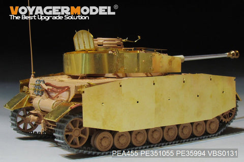 Voyager Model PEA455 1/35 WWII German Panzer IV Ausf. H (Early) Schürzen (Universal)