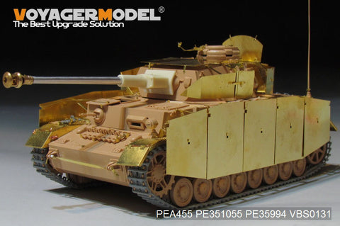 Voyager Model PEA455 1/35 WWII German Panzer IV Ausf. H (Early) Schürzen (Universal)
