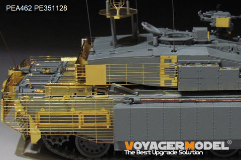 Voyager Model PEA462 1/35 Modern British Challenger 2 MBT TES Slat Armor Upgrade Set (for RFM 5039)