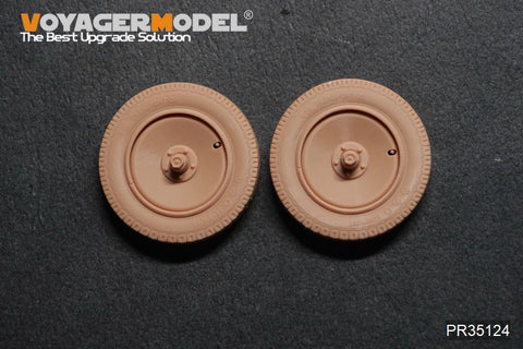 Voyager Model PR35124 1/35 WWII German Sd.Kfz.250 / Sd.Kfz.10 Dunlop Standard Wheel Pattern (for all kits)