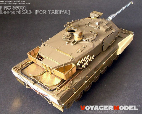 Voyager Model Pro35001 1/35 Leopard 2A6 Photo-Etched Parts Set (for Tamiya 35271)