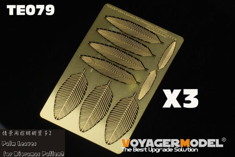 Voyager Model TE079 1/35 Palm Leaf Diorama Material 2 (General-Purpose)