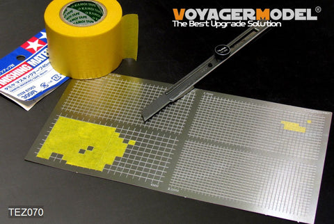 Voyager Model TEZ070 1/35 Masking Tape Cutting Jig 2