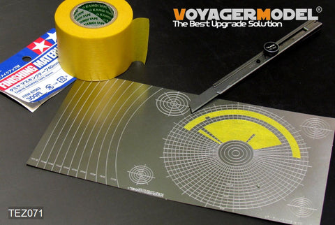Voyager Model TEZ071 1/35 Masking Tape Cutting Jig 3