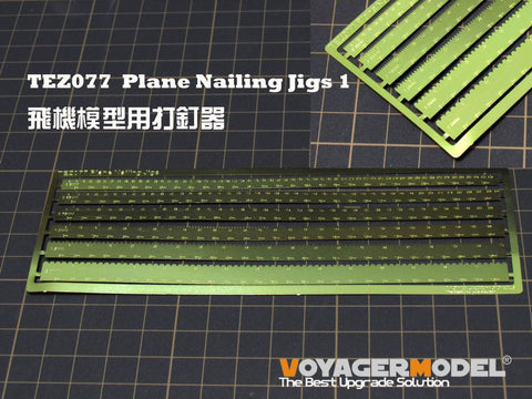 Voyager Model TEZ077 1/35 Nail-Driving Jig for Flat Surfaces 1 (General-Purpose)